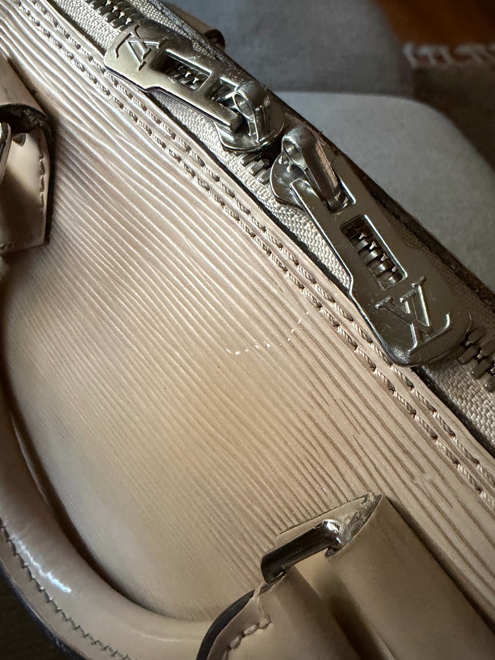 Louis Vuitton Alma Epi Leather Top-Handle - Picture 11 of 13